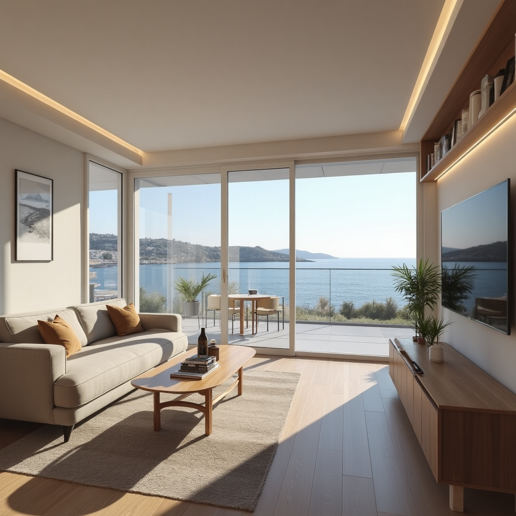 Seafront guest villa 5